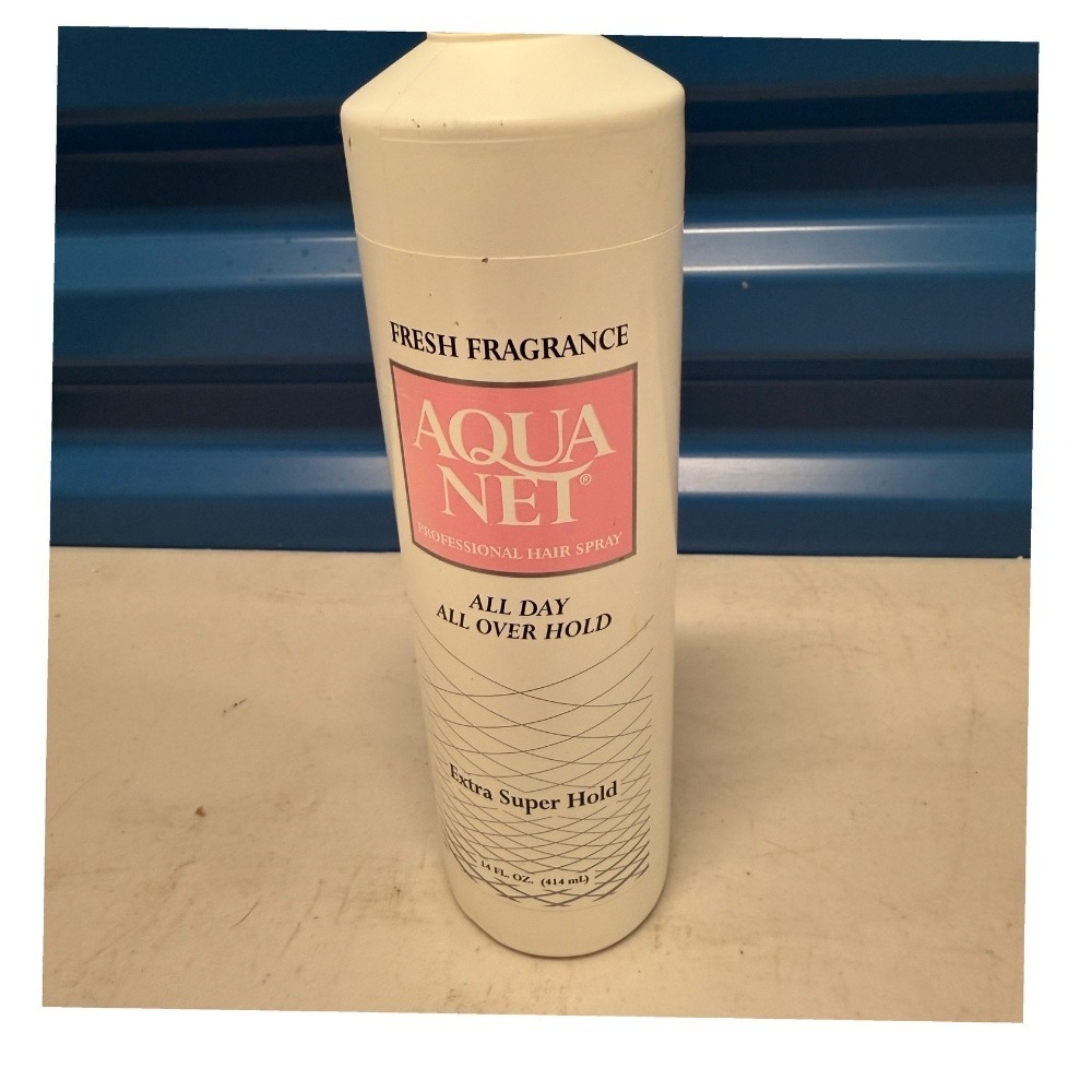Vintage Aqua Net Extra Super Hold Pump Professional Hair Spray 14 oz - Picture 2 of 4